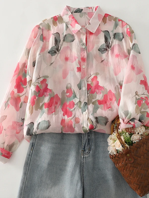 Свободный женский топ с цветочным принтом, корейский художественный винтажный маленький универсальный топ на весну и лето для поездок на работу, большие размеры
Свободный женский топ с цветочным принтом, корейский художественный винтажный маленький универсальный топ на весну и лето для поездок на работу, большие размеры