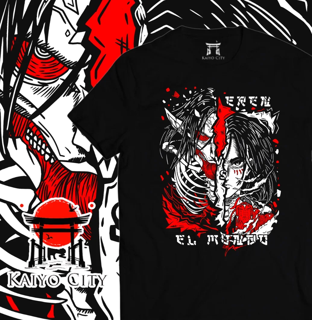 Summer fashion men's T-shirt: Titan's Attack Anime print T-shirt. Men's casual 100 cotton short-sleeved, comfortable, breathable
Summer fashion men's T-shirt: Titan's Attack Anime print T-shirt. Men's casual 100 cotton short-sleeved, comfortable, breathable