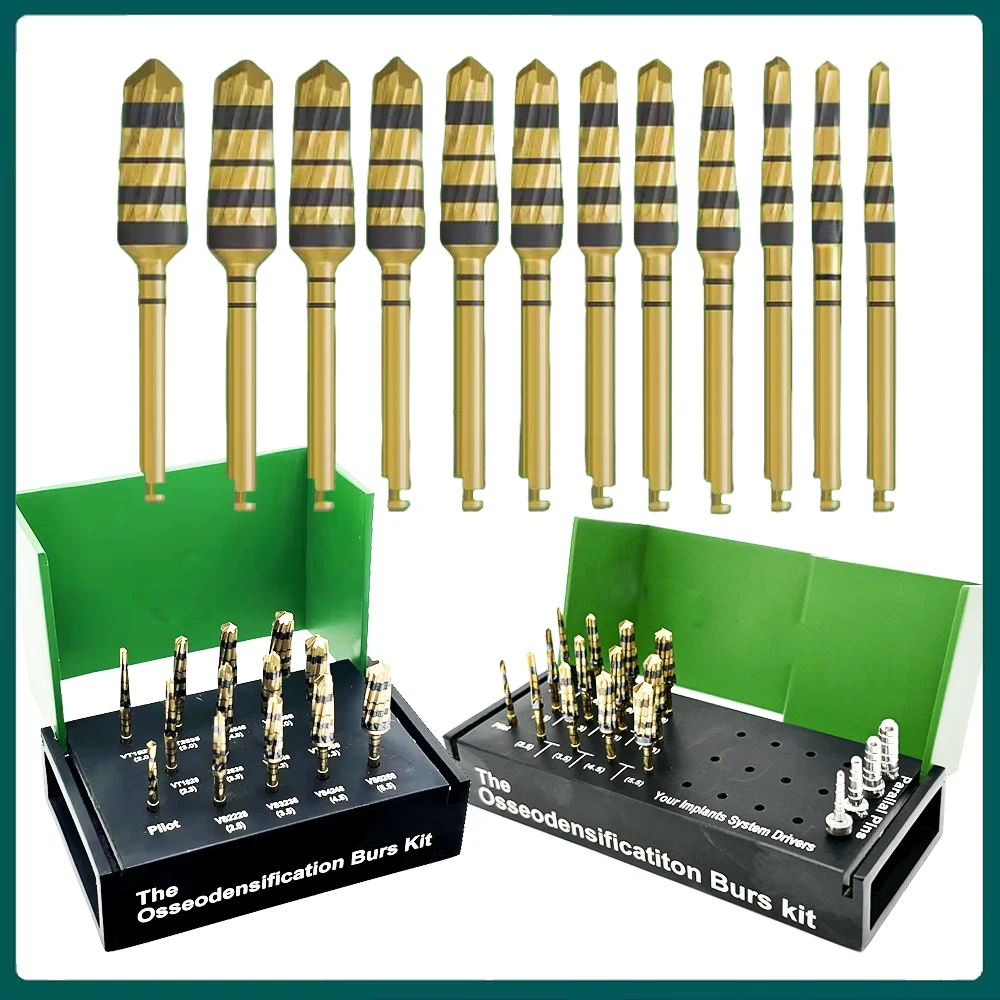 Dental Surgical Implant System Kit with Osseodensification Burs Drills for Maxillary Sinus Lift and Bone Grafting Tools Set
Dental Surgical Implant System Kit with Osseodensification Burs Drills for Maxillary Sinus Lift and Bone Grafting Tools Set