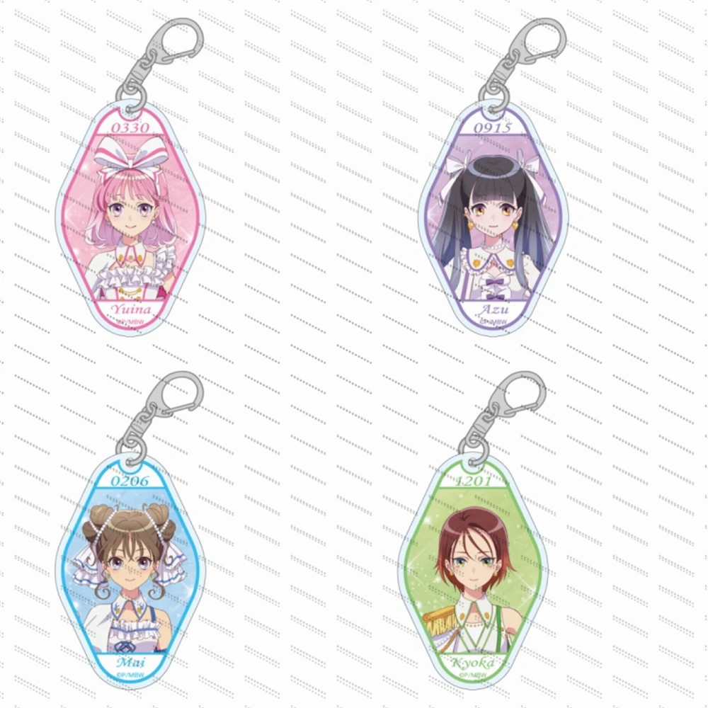Maebashi Witches Acrylic keychain as a gift for friends, a desktop decoration 6CM
Maebashi Witches Acrylic keychain as a gift for friends, a desktop decoration 6CM
