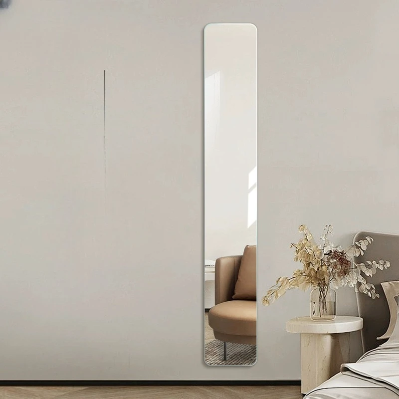 Household home-entry full-length mirror, ultra-narrow long mirror entrance fitting mirror, pasted without punching decoration
Household home-entry full-length mirror, ultra-narrow long mirror entrance fitting mirror, pasted without punching decoration