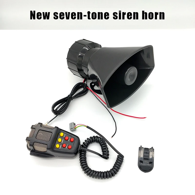 2. Versatile 100W Car Alarm Siren Horn with 7 Different Sounds, 12V Loudspeaker for Motorcycle, Fire Truck, Ambulance
2. Versatile 100W Car Alarm Siren Horn with 7 Different Sounds, 12V Loudspeaker for Motorcycle, Fire Truck, Ambulance
