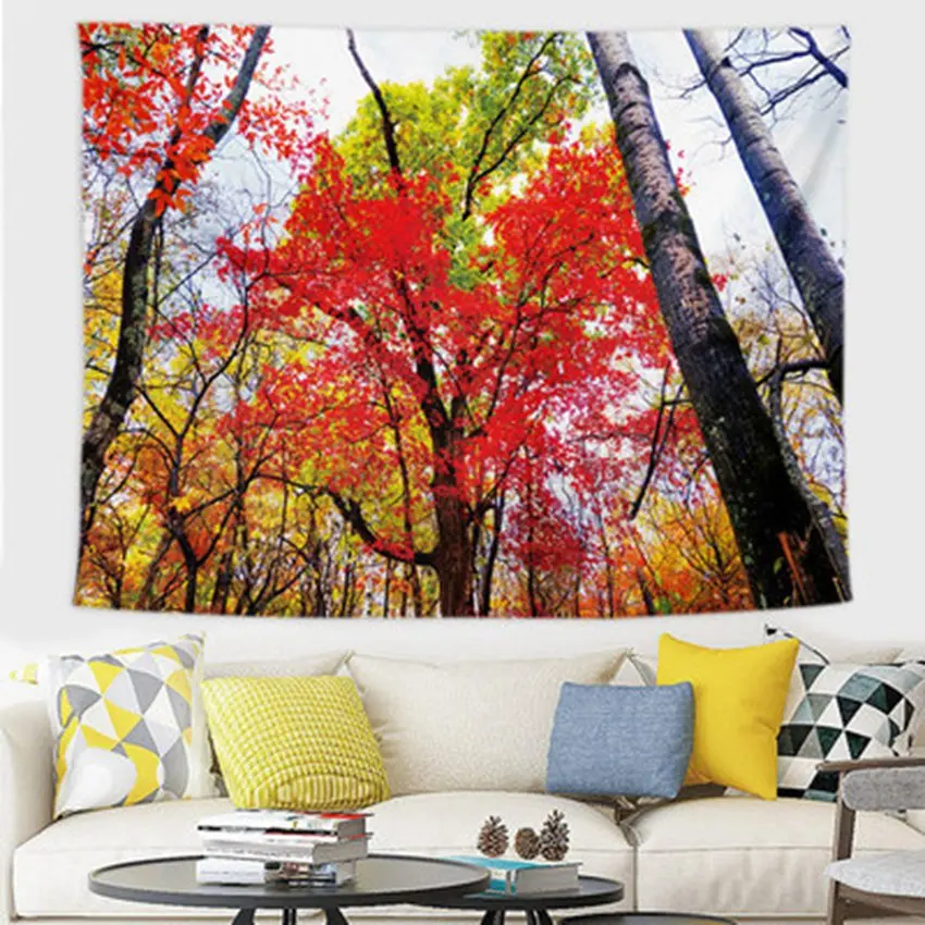 Nature Fall View Tapestry Forest Tree Red Leaves Mountains Lake Scenic Tapestries Wall Hanging Bedroom Living Room Dorm Decor
Nature Fall View Tapestry Forest Tree Red Leaves Mountains Lake Scenic Tapestries Wall Hanging Bedroom Living Room Dorm Decor