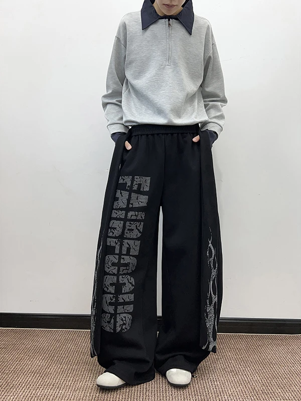 Зимние повседневные брюки с поясом Thiened Fce для мужчин и женщин, модные брендовые прямые спортивные штаны с буквенным принтом, крутые уличные широкие брюки...
Зимние повседневные брюки с поясом Thiened Fce для мужчин и женщин, модные брендовые прямые спортивные штаны с буквенным принтом, крутые уличные широкие брюки...