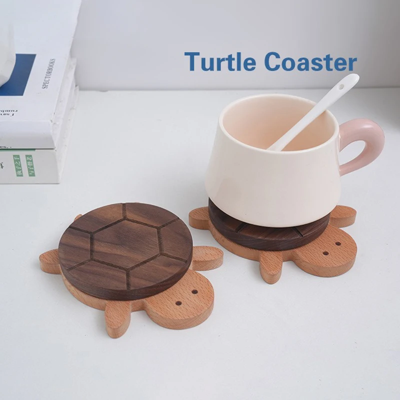 1pc Black Walnut Solid Wood Turtle Insulation Mat Kettle Tea Coaster Creative and Cute Shape Anti-scald Table Ornaments
1pc Black Walnut Solid Wood Turtle Insulation Mat Kettle Tea Coaster Creative and Cute Shape Anti-scald Table Ornaments