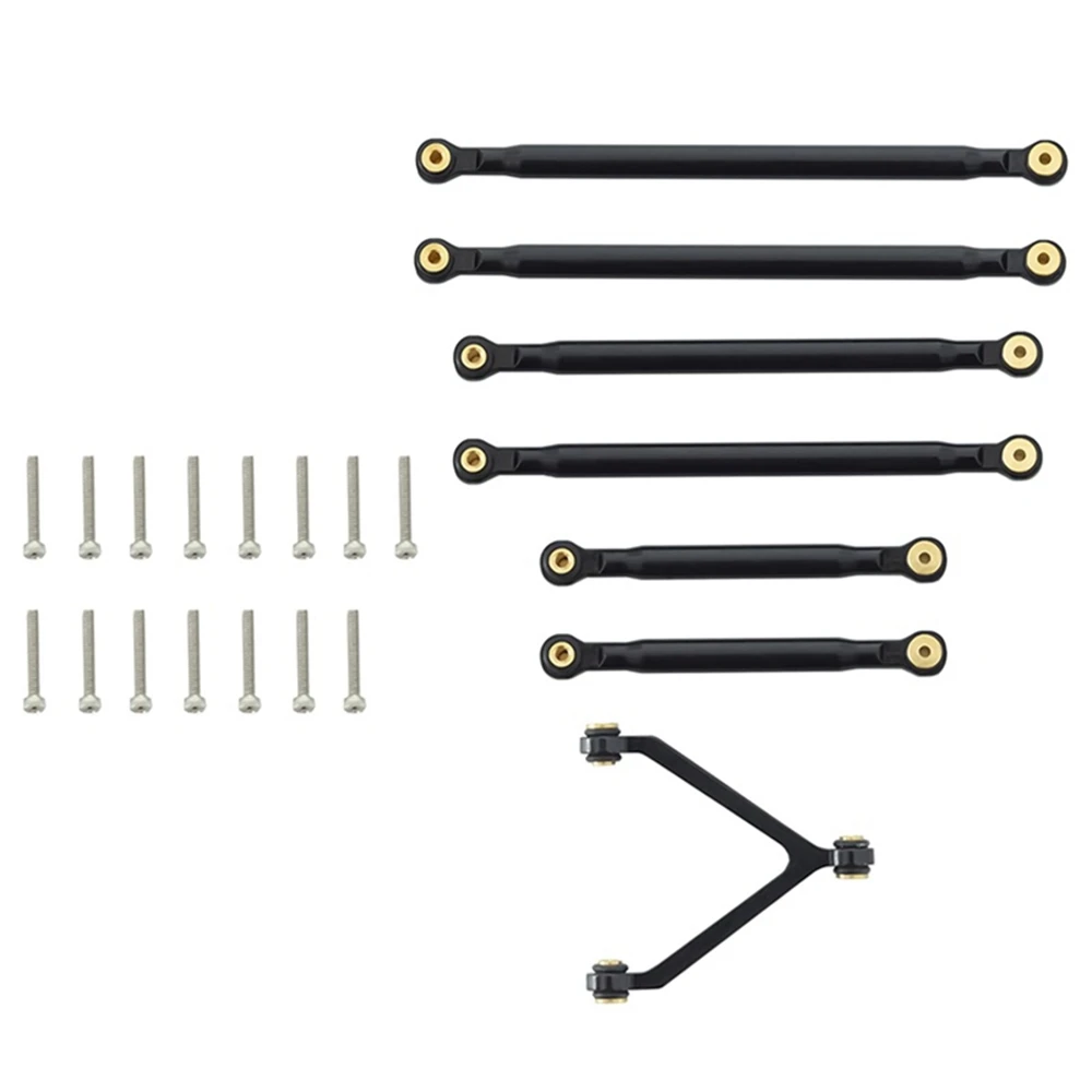 Для Axial SCX24 90081 1/24 металлический Тяговый стержень для радиоуправляемого гусеничного автомобиля, сцепная тяга, комплект тяги, обновленные детали, аксессуары, 1
Для Axial SCX24 90081 1/24 металлический Тяговый стержень для радиоуправляемого гусеничного автомобиля, сцепная тяга, комплект тяги, обновленные детали, аксессуары, 1