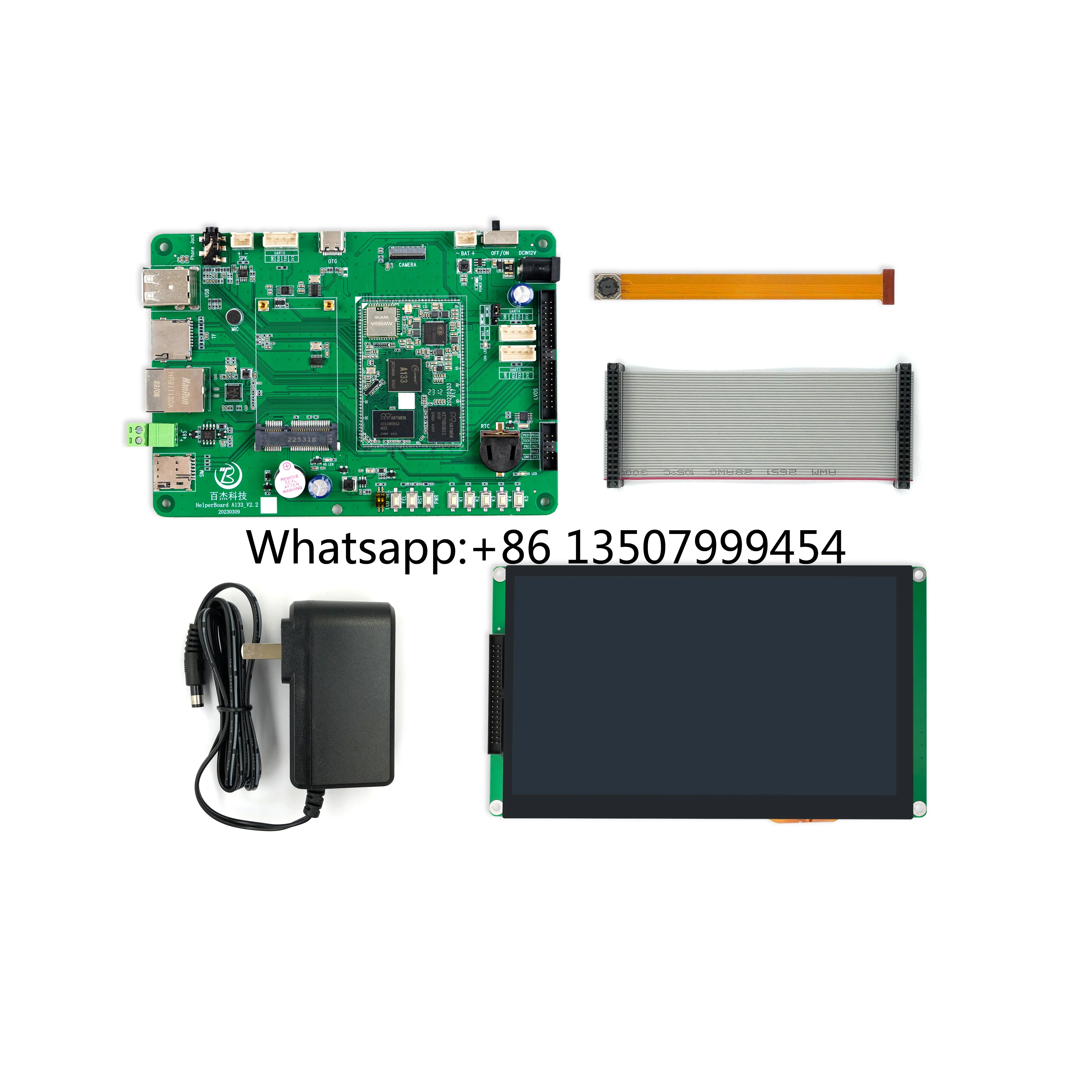 HelperBoard A133 Development Board Quad-core Android 10.0 Ubuntu Motherboard PCBA LCD Controller Board 2 OZ Copper for
HelperBoard A133 Development Board Quad-core Android 10.0 Ubuntu Motherboard PCBA LCD Controller Board 2 OZ Copper for
