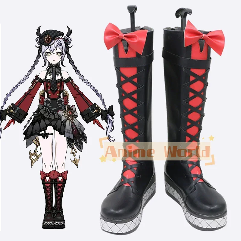 Genshin Impact Goth Girl Daily Meropide "M" Обувь Сапоги для косплея Хэллоуин Карнавальные сапоги на заказ
Genshin Impact Goth Girl Daily Meropide "M" Обувь Сапоги для косплея Хэллоуин Карнавальные сапоги на заказ