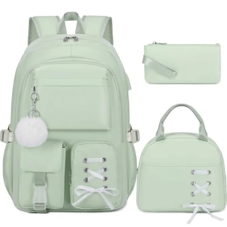 Backpacks for Girls, Girls Backpack with Lunch Box and Pencil Pouch for Teens Girl Elementary Middle High School College Studen
Backpacks for Girls, Girls Backpack with Lunch Box and Pencil Pouch for Teens Girl Elementary Middle High School College Studen