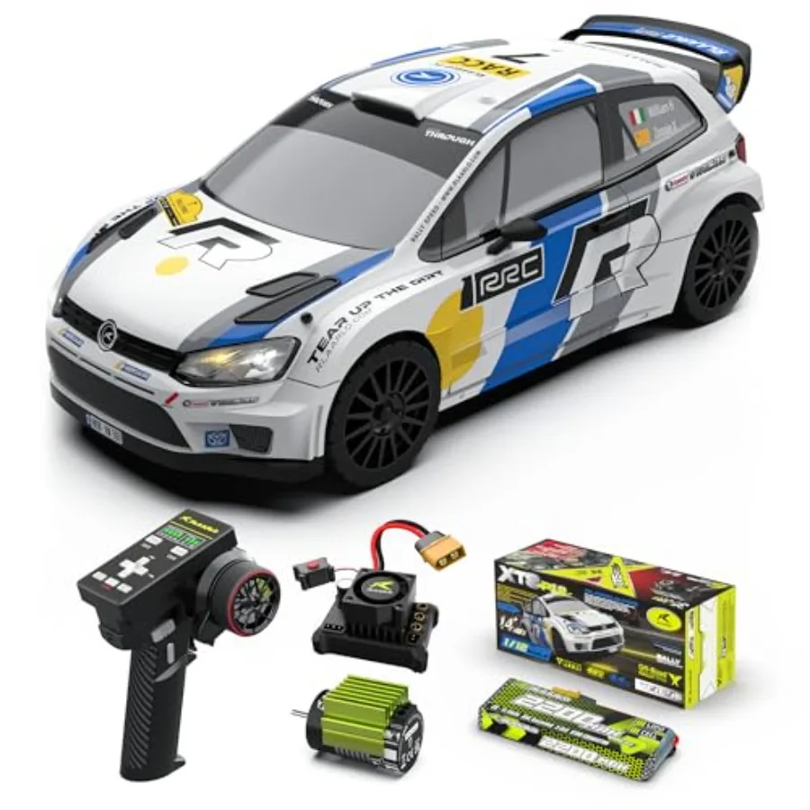 Off-road rally car for adults white brushless RC truck with gyro and waterproof remote 50+ MPH top speed all-terrain 4WD monste
Off-road rally car for adults white brushless RC truck with gyro and waterproof remote 50+ MPH top speed all-terrain 4WD monste