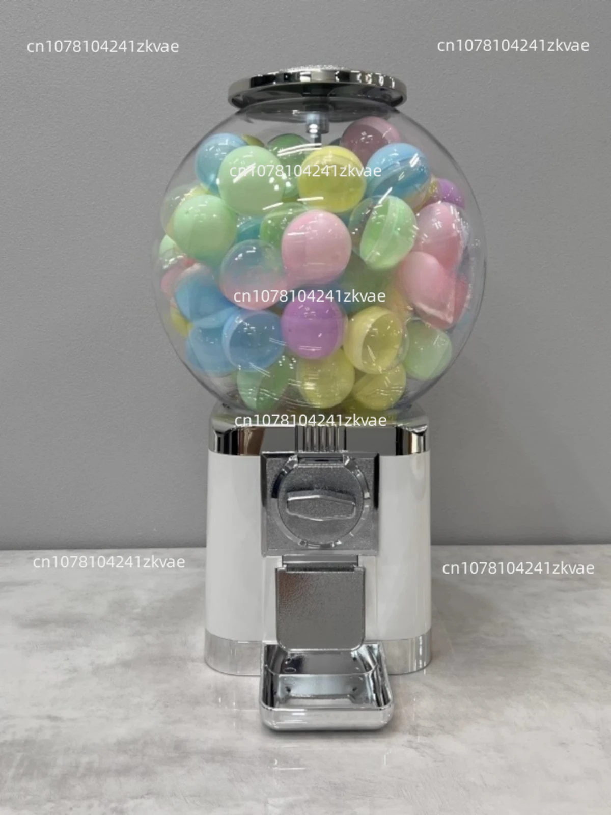 Twisting egg machine, coin operated toy machine, large commercial circular lottery activity machine 50mm
Twisting egg machine, coin operated toy machine, large commercial circular lottery activity machine 50mm