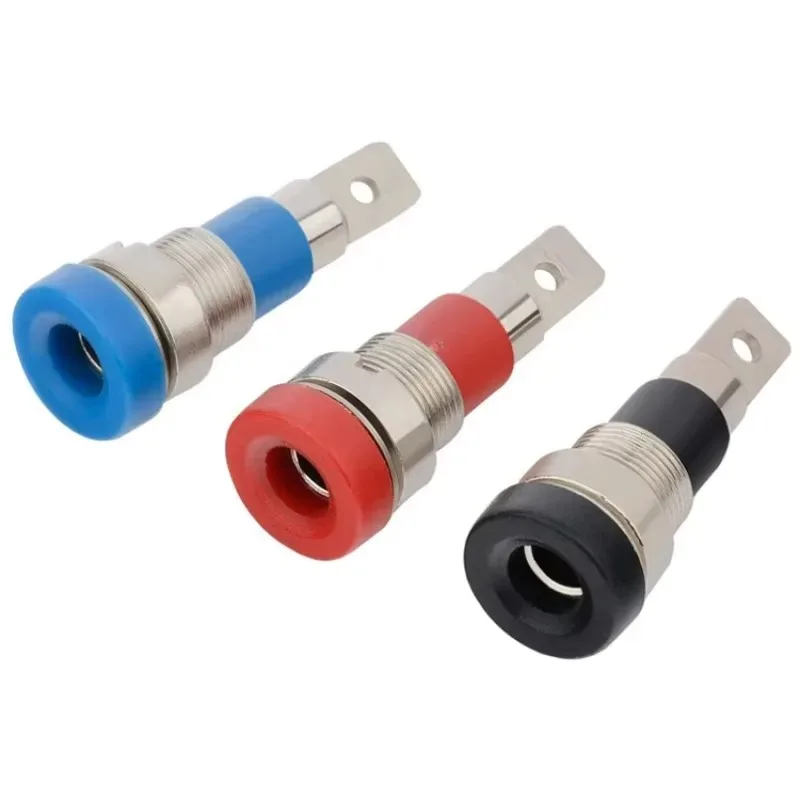 Uiz 4MM Banana Socket High Current Instrument Binding Post Insulated Panel Socket Opening 12MM 32A /600V
Uiz 4MM Banana Socket High Current Instrument Binding Post Insulated Panel Socket Opening 12MM 32A /600V