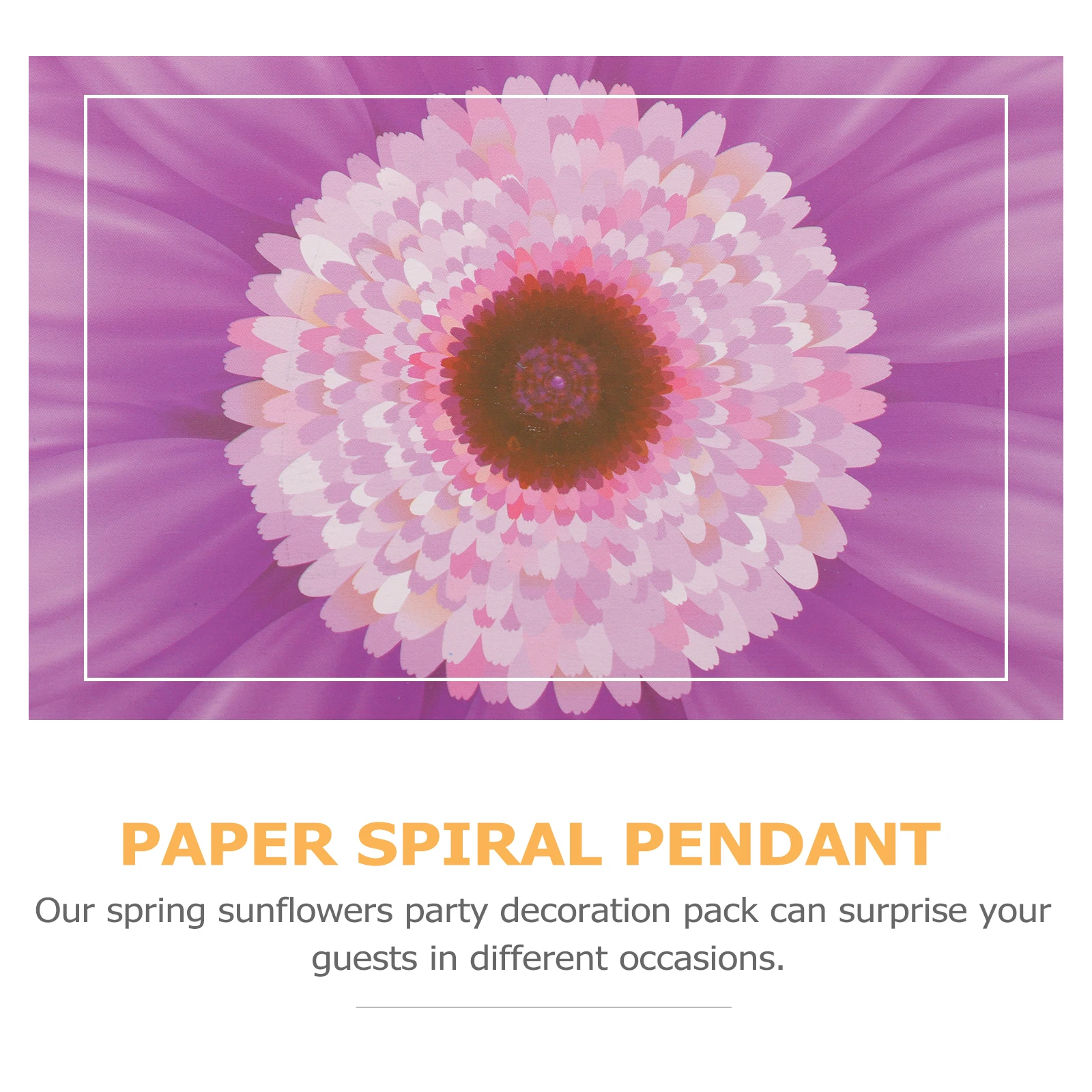 1 set Spiral Decorative Swirl Hanging naments Kids Party Banquet Spring Sunflowers Celebration Cartoon Pendant Paper Decor
1 set Spiral Decorative Swirl Hanging naments Kids Party Banquet Spring Sunflowers Celebration Cartoon Pendant Paper Decor