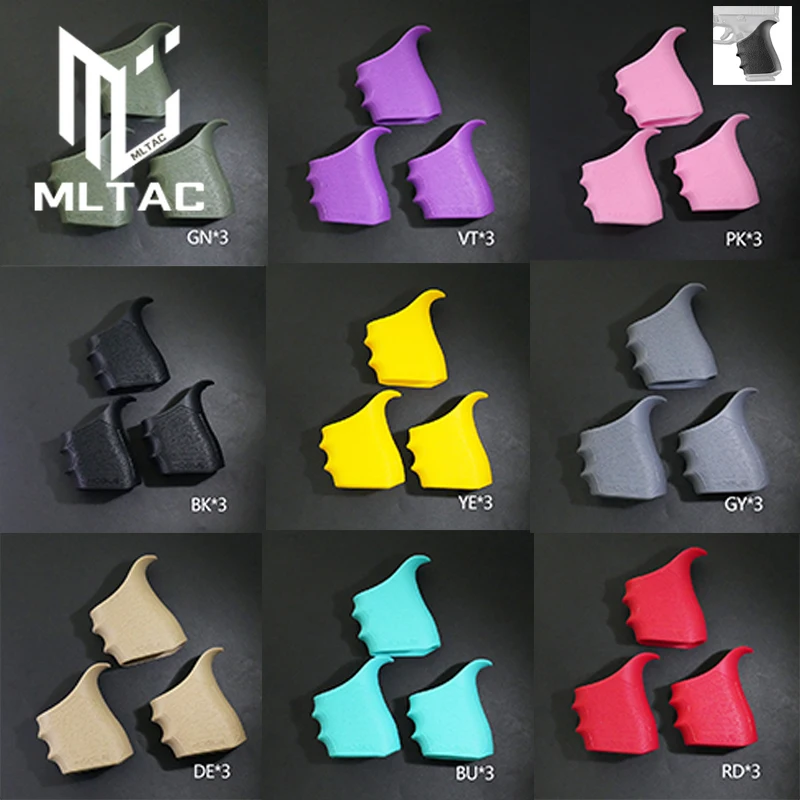 3Pcs/set Tactical Anti-Slip Rubber Grip Sleeve for Gloc G17 G18 G19 Pistol Grip Cover Handgun Shooting Hunting Accessories
3Pcs/set Tactical Anti-Slip Rubber Grip Sleeve for Gloc G17 G18 G19 Pistol Grip Cover Handgun Shooting Hunting Accessories