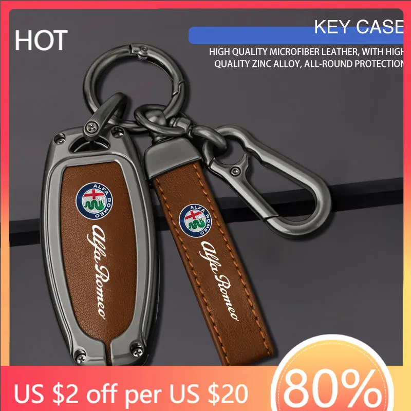 Car Key Chain Luxury Genuine Leather Pure Color Buckle Key Ring For Alfa Romeo giulietta 159 mito giulia stelvio 147 Accessories
Car Key Chain Luxury Genuine Leather Pure Color Buckle Key Ring For Alfa Romeo giulietta 159 mito giulia stelvio 147 Accessories