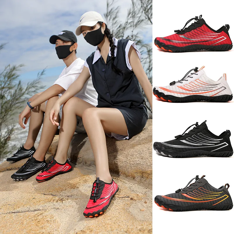 New Barefoot Shoes Men, Women Wide Toe Box Cross-Training Sneakers, Lightweight low Top Knitted Casual Walking Shoes Hot Sale
New Barefoot Shoes Men, Women Wide Toe Box Cross-Training Sneakers, Lightweight low Top Knitted Casual Walking Shoes Hot Sale