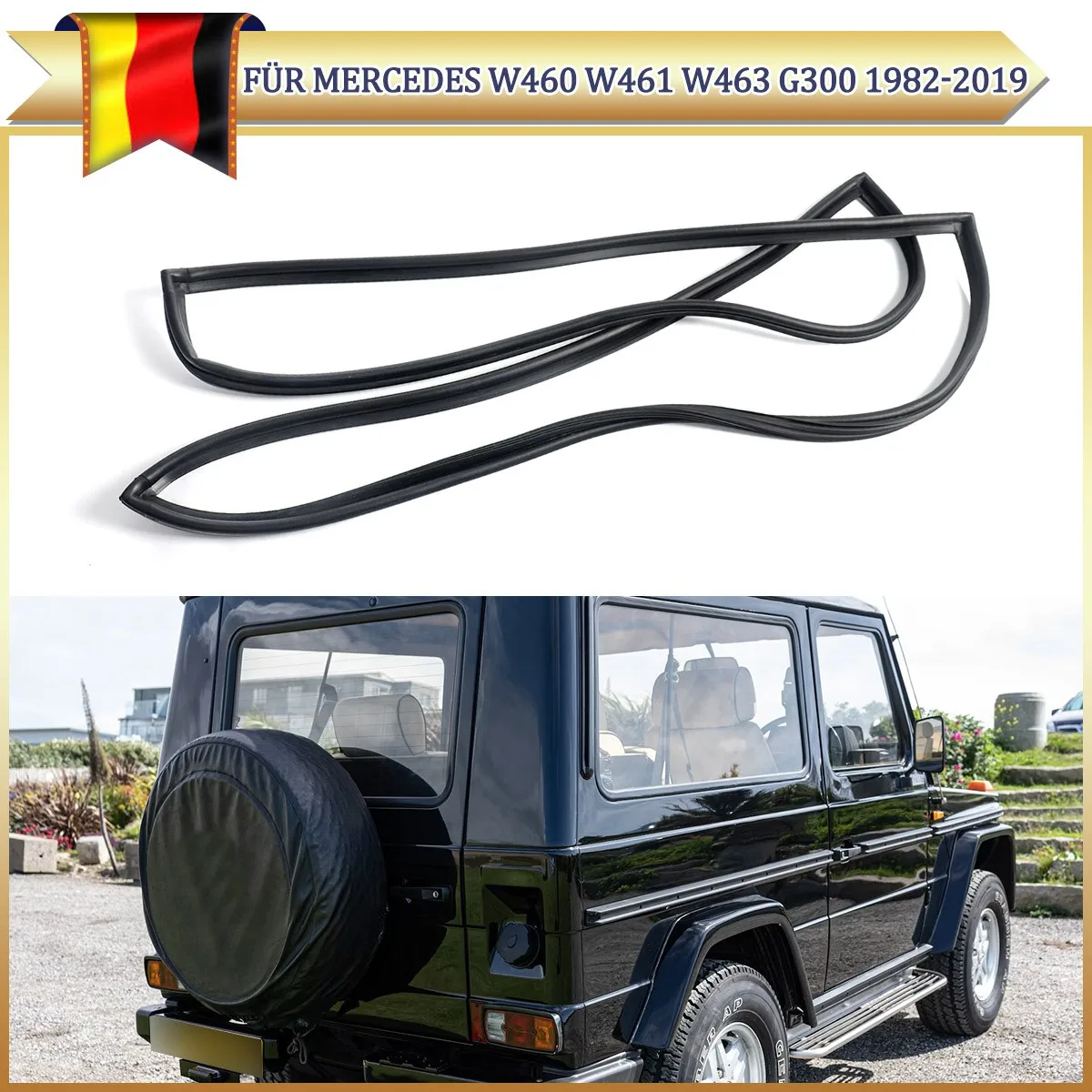 Tailgate Frame Seal For Mercedes W460 W461 W463 G300 G320 G500 G55 G65 1982-2019 Auto Seals Replace for 4637400278
Tailgate Frame Seal For Mercedes W460 W461 W463 G300 G320 G500 G55 G65 1982-2019 Auto Seals Replace for 4637400278