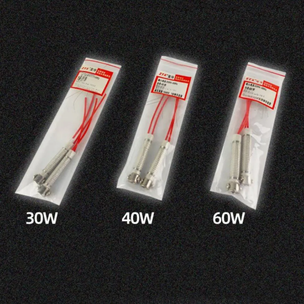 1/10 шт. 220В Электрический паяльный фен (нагревательный элемент) 30W/40W/60W/100W, высокотемпературный, для металлообработки, запасная часть, оборудование
1/10 шт. 220В Электрический паяльный фен (нагревательный элемент) 30W/40W/60W/100W, высокотемпературный, для металлообработки, запасная часть, оборудование