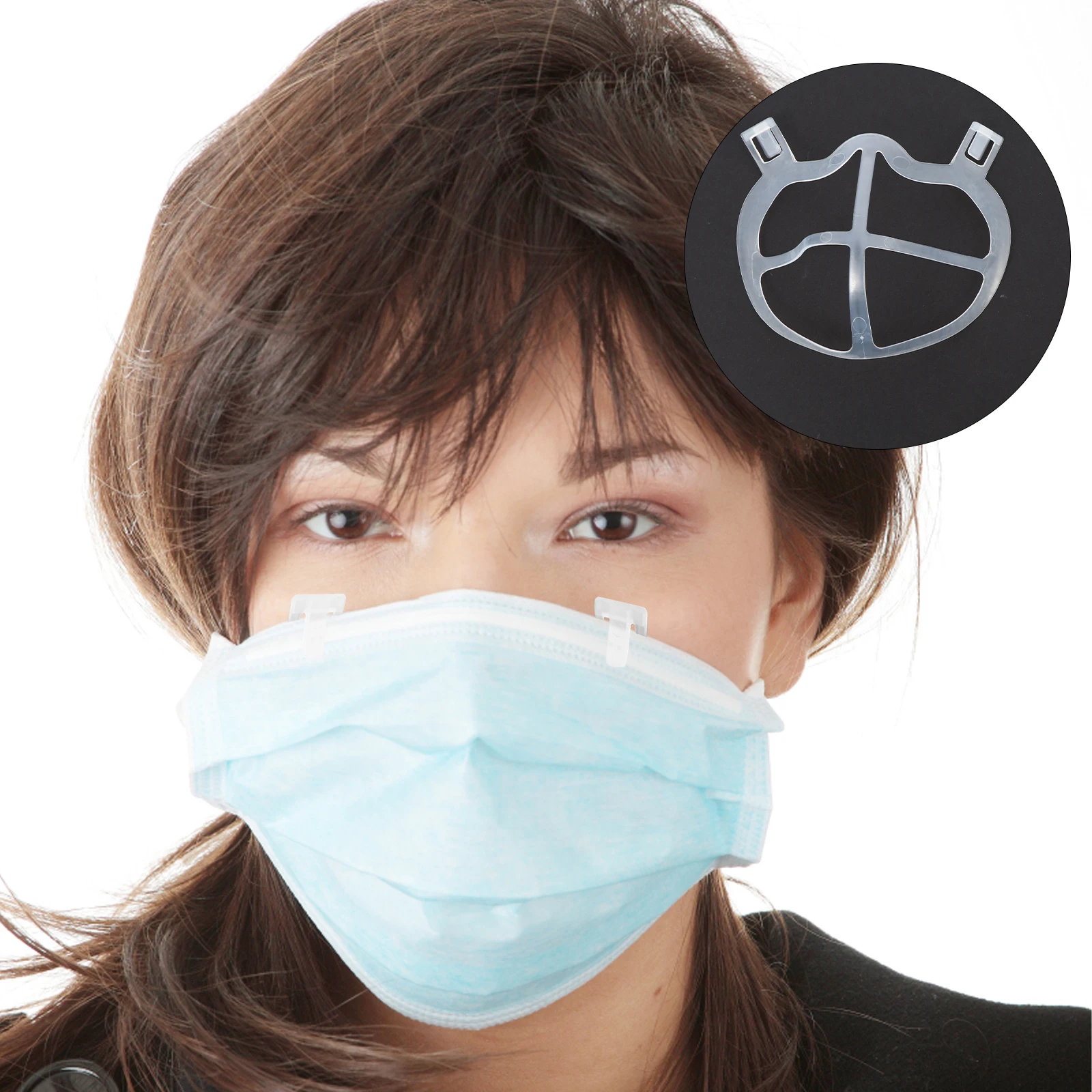 10 pcs Mask Bracket Durable Comfortable Stand Inner Support Reusable Breathing Space Face Thin Skin Friendly
10 pcs Mask Bracket Durable Comfortable Stand Inner Support Reusable Breathing Space Face Thin Skin Friendly
