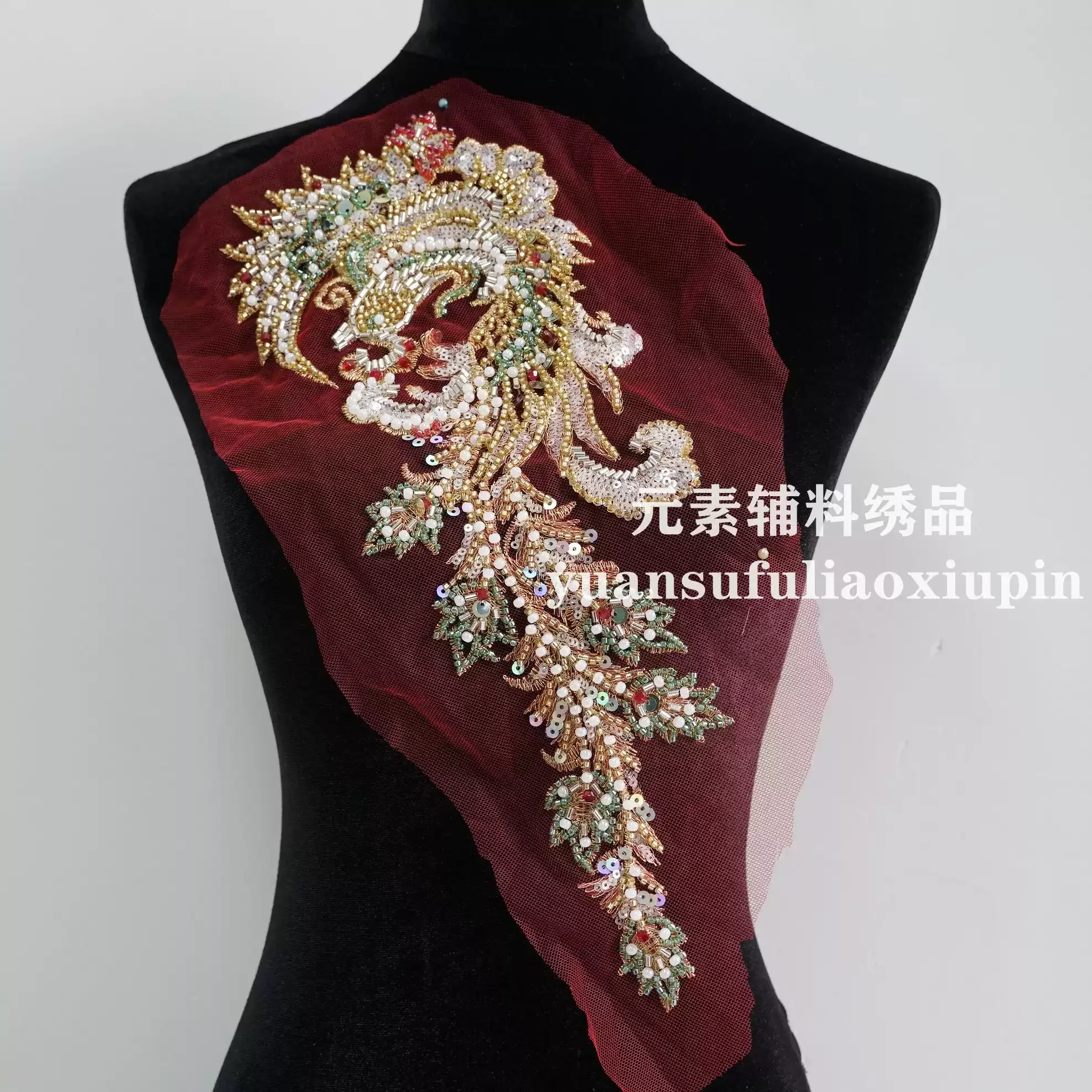 1pair Dragon Embroidery Clothing Applique for Dress Flower Applique lace Patches,Rhinestone Sequins Large Floral Patch
1pair Dragon Embroidery Clothing Applique for Dress Flower Applique lace Patches,Rhinestone Sequins Large Floral Patch