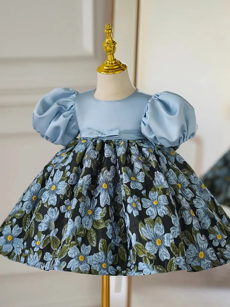 Children's Dress Princess Dress Girls' Elegant Dress Host Piano Performance Dress Girls' Birthday Puffy Dress
Children's Dress Princess Dress Girls' Elegant Dress Host Piano Performance Dress Girls' Birthday Puffy Dress