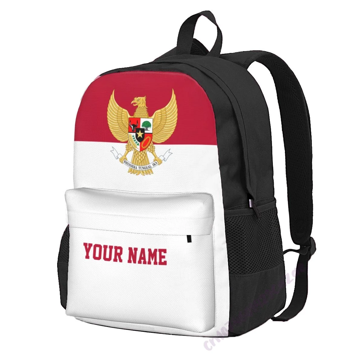 Custom Name Indonesia Flag Polyester Backpack For Men Women Travel Bag Casual Students Hiking Travel Camping
Custom Name Indonesia Flag Polyester Backpack For Men Women Travel Bag Casual Students Hiking Travel Camping
