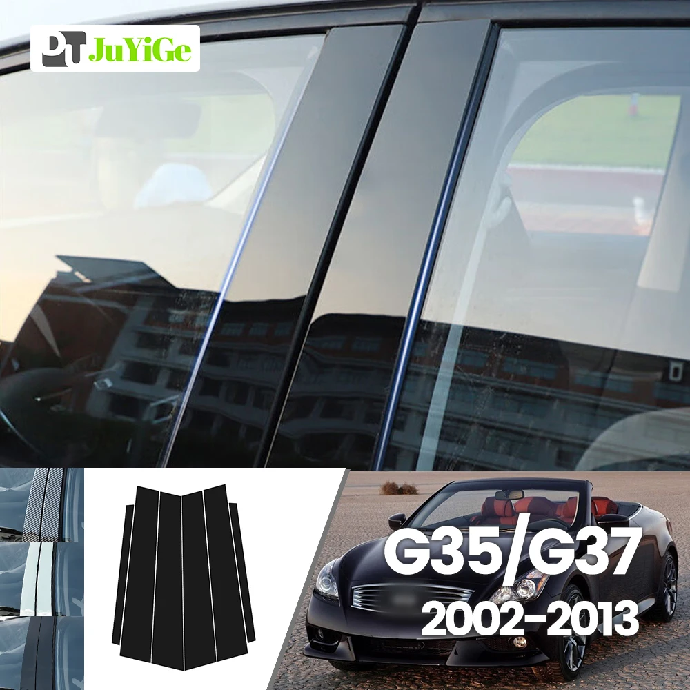For Infiniti G35 G37 2002-2013 2003 2004 2005 2006 Bright Black Carbon Fibre Window Door B C Sticker
For Infiniti G35 G37 2002-2013 2003 2004 2005 2006 Bright Black Carbon Fibre Window Door B C Sticker