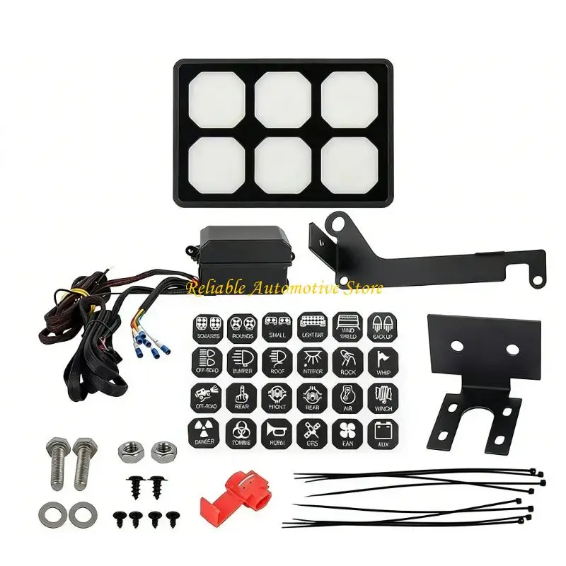 M68B Efficient 6 Circuit Protected Connection Board For Vehicle Sound Lighting Pumps And Various Electronics
M68B Efficient 6 Circuit Protected Connection Board For Vehicle Sound Lighting Pumps And Various Electronics