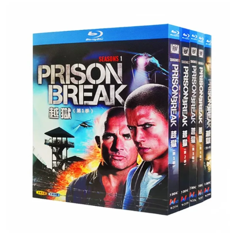 Prison Break Season 1-5 (2017) 12-D Blu-ray disc
Prison Break Season 1-5 (2017) 12-D Blu-ray disc