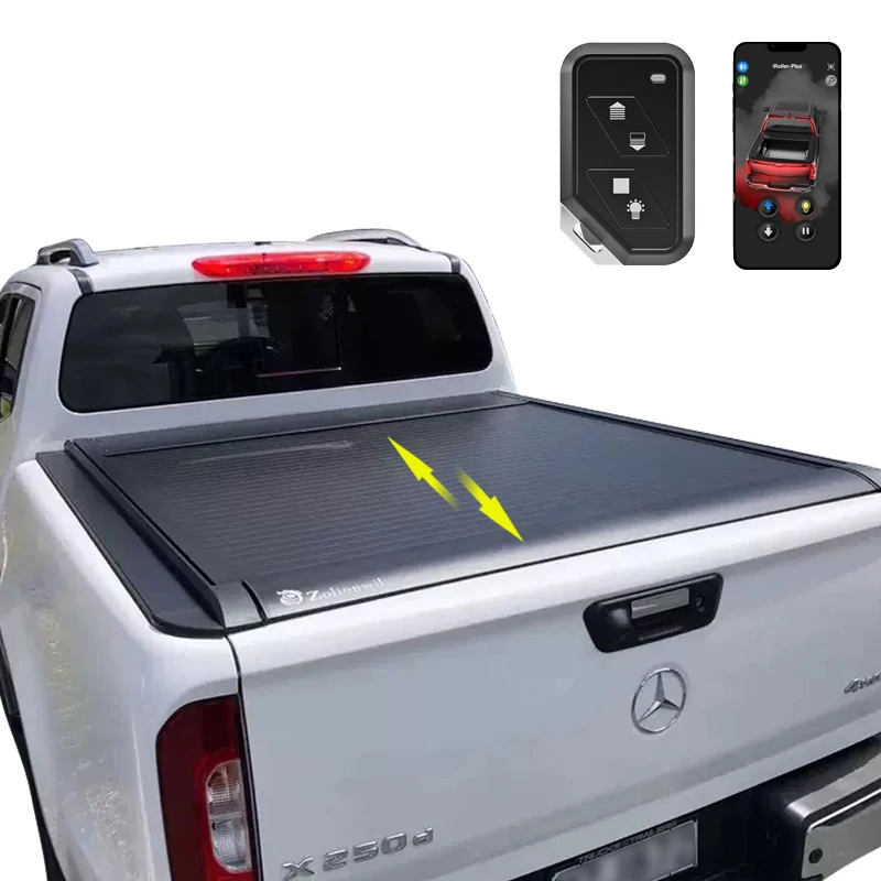 Zolionwil Waterproof Electric Roller Lid Truck Bed Pick up Tonneau Cover for Mercedes Benz
Zolionwil Waterproof Electric Roller Lid Truck Bed Pick up Tonneau Cover for Mercedes Benz