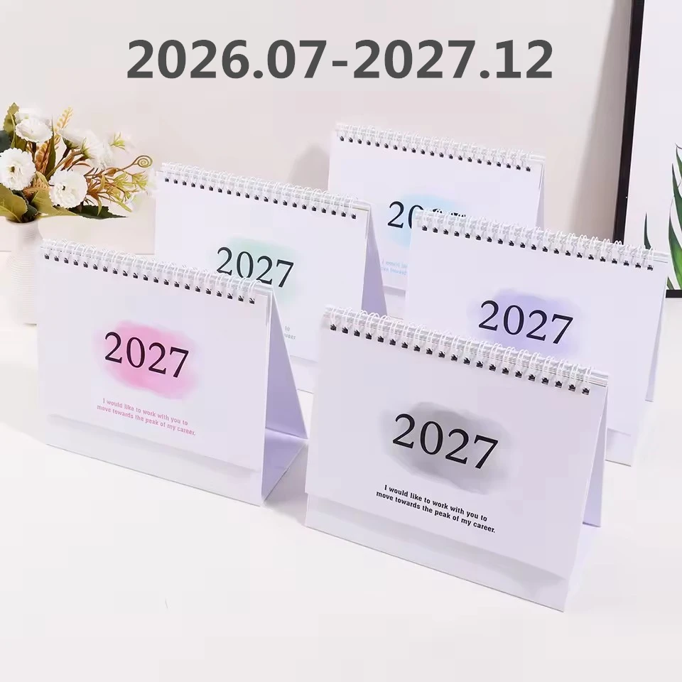 2027 Gradient Blur Desk Calendar 3 Sizes Small Medium Large Minimalist Standing Flip Monthly Planner Decor Stationery Gift
2027 Gradient Blur Desk Calendar 3 Sizes Small Medium Large Minimalist Standing Flip Monthly Planner Decor Stationery Gift