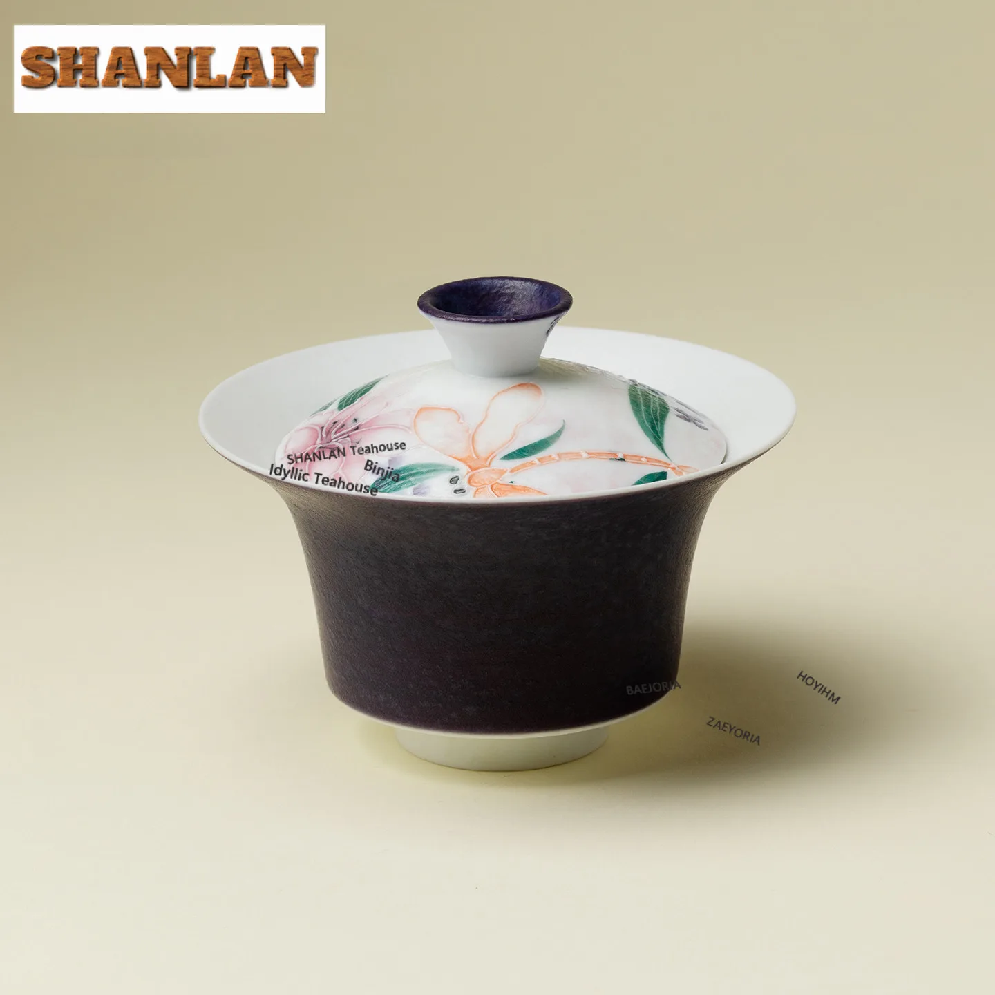 100ml Evening Clouds Purple Dragonfly Gaiwan Ancient Tea Tureen Tea Bowl With Lid Kit Tea Making Cover Bowl Tableware Decoration
100ml Evening Clouds Purple Dragonfly Gaiwan Ancient Tea Tureen Tea Bowl With Lid Kit Tea Making Cover Bowl Tableware Decoration