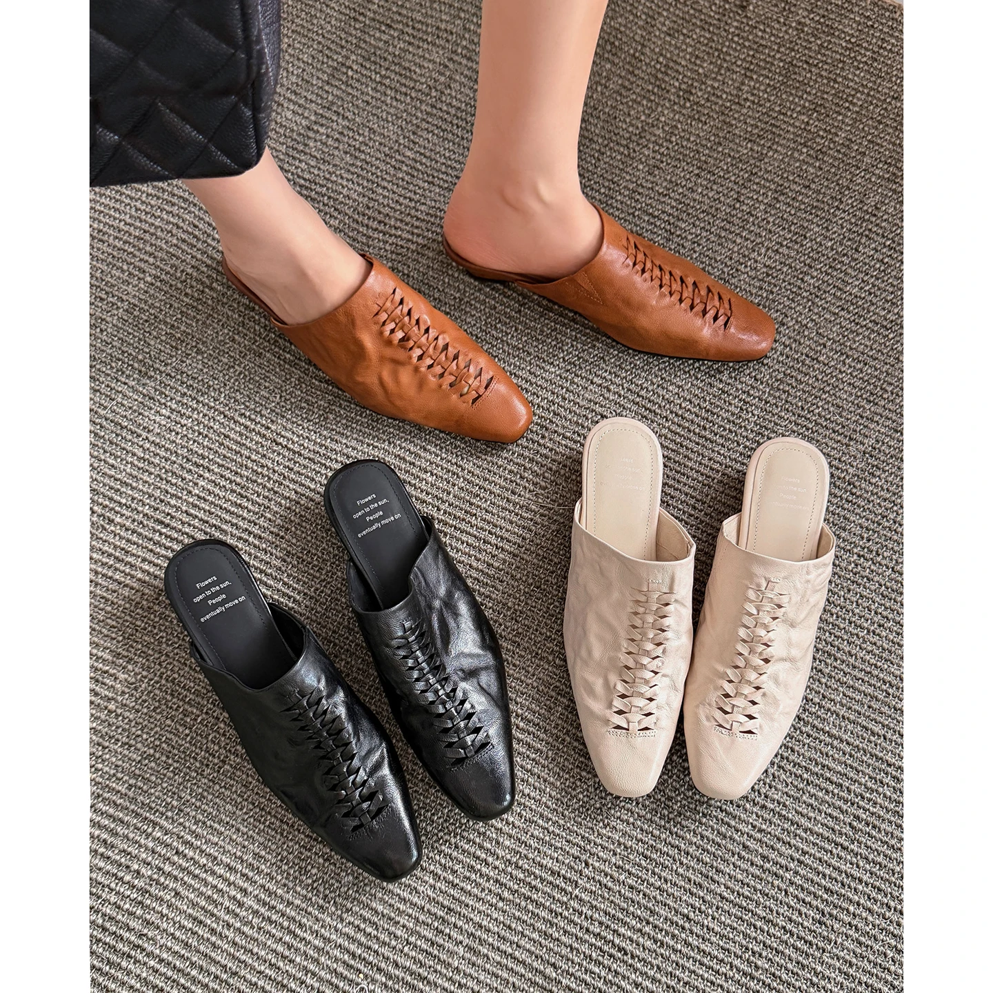 2026 new summer women sandals natural leather 22-24.5cm sheepskin+pigskin hollow-out weave mules thick heel women slippers
2026 new summer women sandals natural leather 22-24.5cm sheepskin+pigskin hollow-out weave mules thick heel women slippers