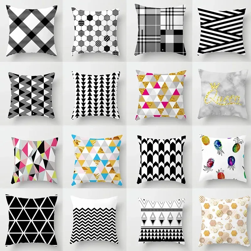Creative Geometric Black and White Decorative Pillowcase Car Ornaments Living Room Office Home Pillowcase
Creative Geometric Black and White Decorative Pillowcase Car Ornaments Living Room Office Home Pillowcase