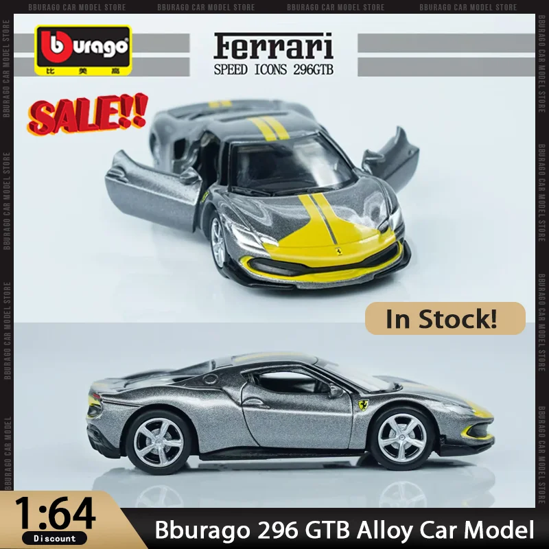 В наличии Bburago 1:64 296 GTB 812 Competizione литая под давлением модель Ferrari Enzo спортивный автомобиль из сплава миниатюрная модель автомобиля на заказ игрушки в подарок
В наличии Bburago 1:64 296 GTB 812 Competizione литая под давлением модель Ferrari Enzo спортивный автомобиль из сплава миниатюрная модель автомобиля на заказ игрушки в подарок