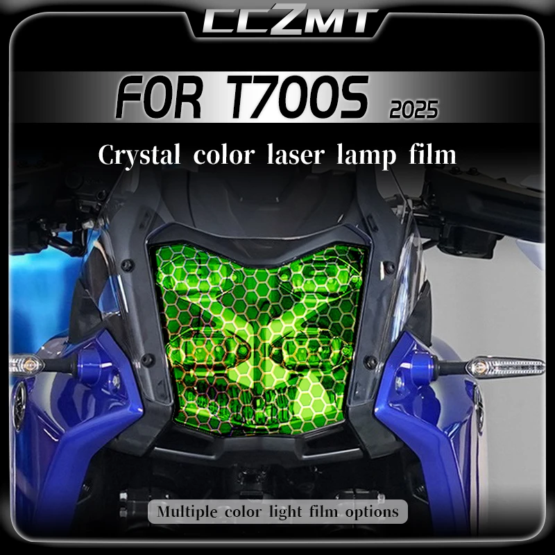 For YAMAHA T700S 2025 Motorcycle honeycomb laser headlight film taillight film color changing sticker modified accessories
For YAMAHA T700S 2025 Motorcycle honeycomb laser headlight film taillight film color changing sticker modified accessories