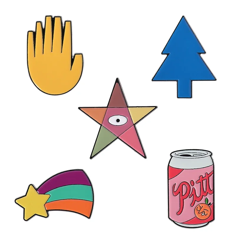 Fantasy Anime Movies Enamel Pins Cartoon Animation Rainbow Meteor Palm Pitt Cola Brooches Clothes Lapel Badge Jewelry Gifts Kids
Fantasy Anime Movies Enamel Pins Cartoon Animation Rainbow Meteor Palm Pitt Cola Brooches Clothes Lapel Badge Jewelry Gifts Kids