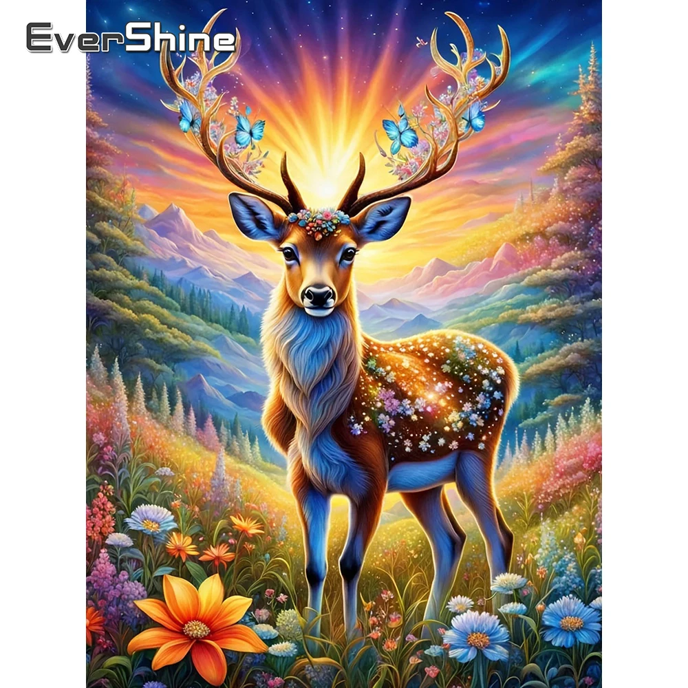 EverShine Diamond Mosaic Animal Full Square Painting Deer Rhinestones Picture Embroidery Mountain New Arrival Home Decor
EverShine Diamond Mosaic Animal Full Square Painting Deer Rhinestones Picture Embroidery Mountain New Arrival Home Decor