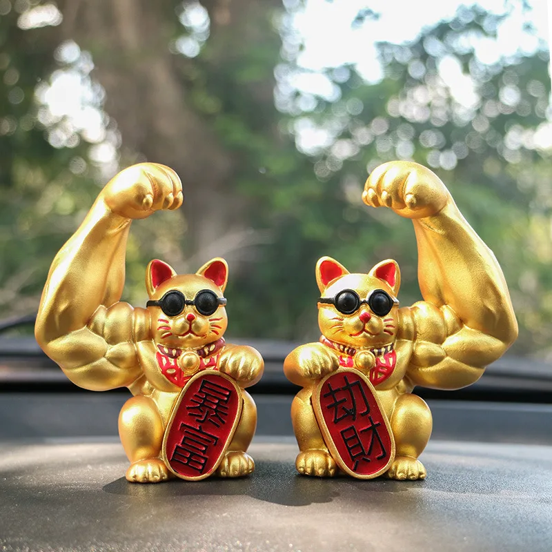 Creative and Powerful Kirin Arm Attracting Wealth Cat Robbing Wealth Cat Car Decoration Car Decoration Center Console Jewelry
Creative and Powerful Kirin Arm Attracting Wealth Cat Robbing Wealth Cat Car Decoration Car Decoration Center Console Jewelry
