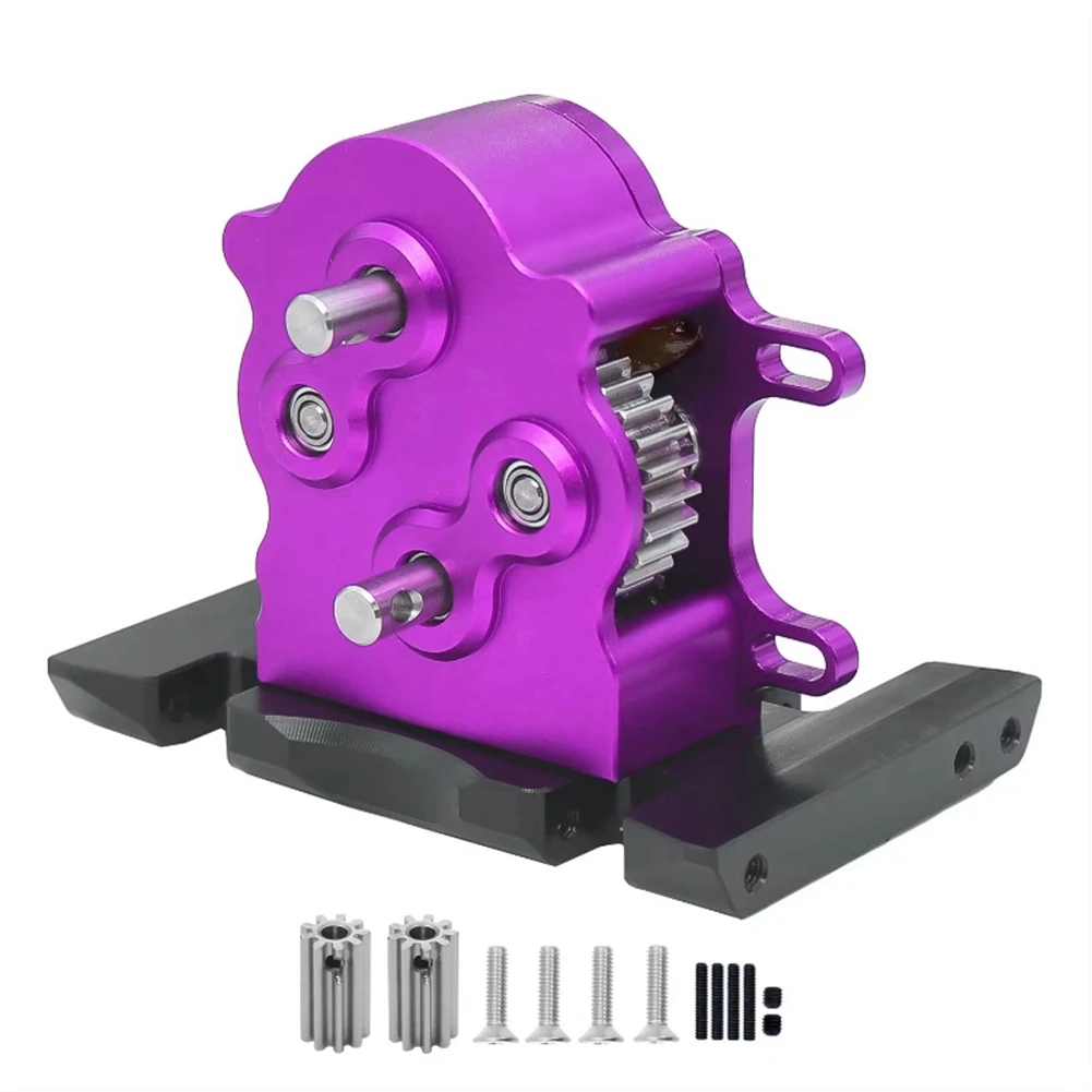 Best Aluminum Dual Transmission Dig Overdrive Gearbox For 1/10 RC Crawler Car LCG SCX10 Upgrade Parts
Best Aluminum Dual Transmission Dig Overdrive Gearbox For 1/10 RC Crawler Car LCG SCX10 Upgrade Parts