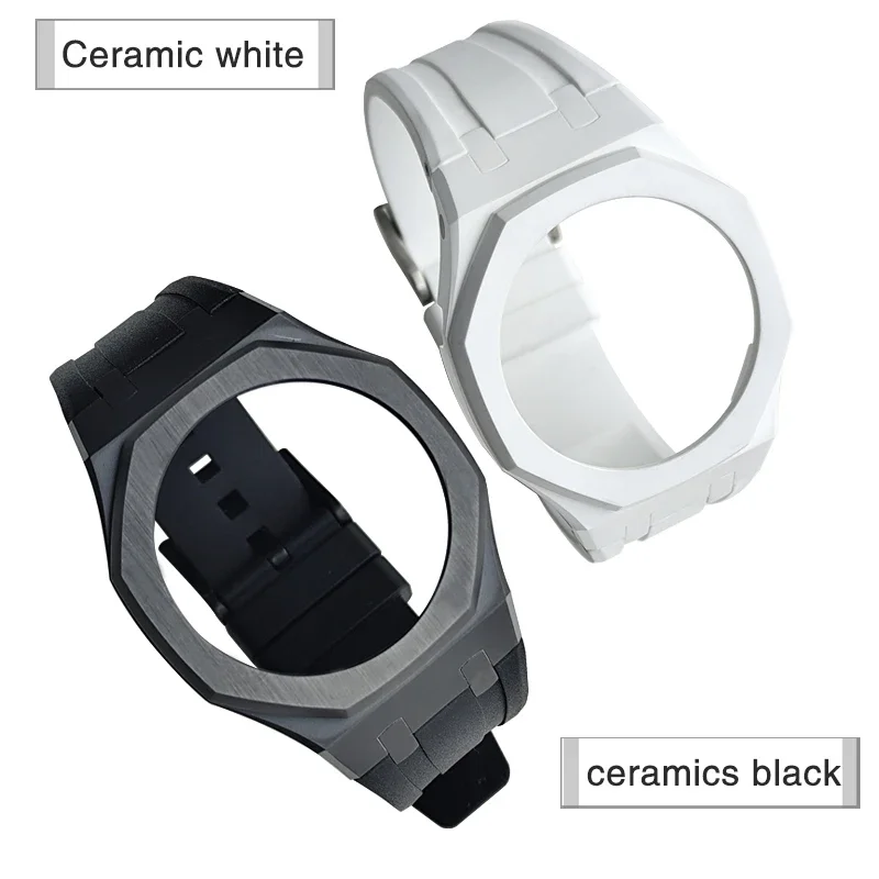 GA2100 Ceramic Case Conversion Kit for Casio GA-2100 GA-2110 GA-B2100 Fluororubber Watch Strap Conversion Accessories
GA2100 Ceramic Case Conversion Kit for Casio GA-2100 GA-2110 GA-B2100 Fluororubber Watch Strap Conversion Accessories