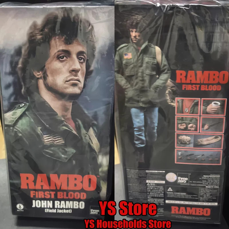 Threezero 3Z05530W0 Field Jacket Version 1/6 Rambo Cloth Action Figure First Blood 12inch Full Set Soldier Model Collection
Threezero 3Z05530W0 Field Jacket Version 1/6 Rambo Cloth Action Figure First Blood 12inch Full Set Soldier Model Collection
