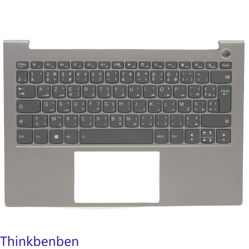 French Arabic Mineral Gray Keyboard Upper Case Palmrest Shell Cover For Lenovo ThinkBook 13s G2 ITL 5CB1B02449
French Arabic Mineral Gray Keyboard Upper Case Palmrest Shell Cover For Lenovo ThinkBook 13s G2 ITL 5CB1B02449