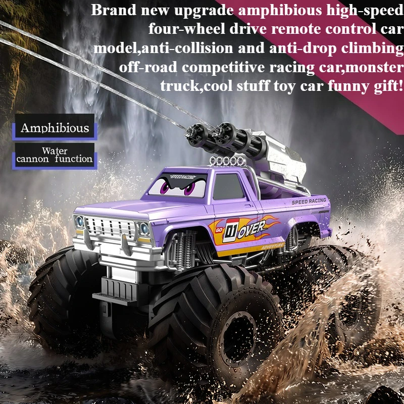 Cool Stuff Toy Car Funny Gift-Amphibious 4WD Rc Truck,Remote Control Car,Climbing Off-road Rc Cars,Monster Truck,Toys for Kids
Cool Stuff Toy Car Funny Gift-Amphibious 4WD Rc Truck,Remote Control Car,Climbing Off-road Rc Cars,Monster Truck,Toys for Kids