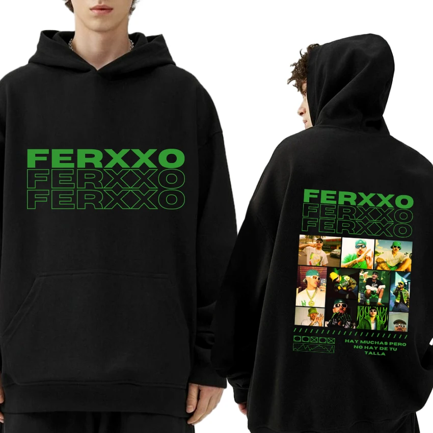 Hot sale Feid Ferxxo album Double Sided Print Hoodie Autumn Winter Unisex vintage Tops Men Women Fleece Long sleeve Sweatshirt
Hot sale Feid Ferxxo album Double Sided Print Hoodie Autumn Winter Unisex vintage Tops Men Women Fleece Long sleeve Sweatshirt