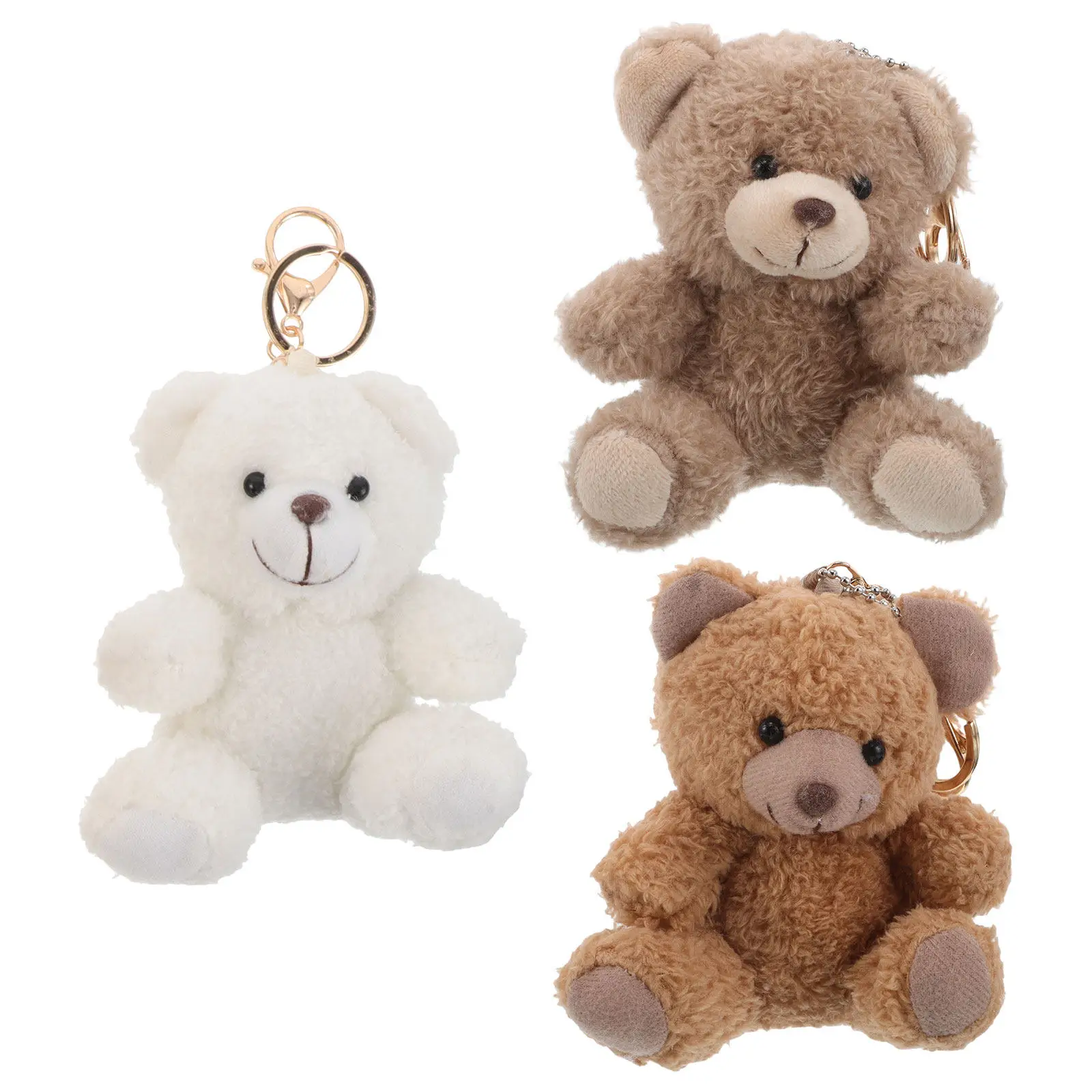 3Pcs Cute Sitting Bear Keychain Pack Whimsical Warm Decor for Keys Purse Laptop Bag Desk Ornament Party Favor Stuffed Animal
3Pcs Cute Sitting Bear Keychain Pack Whimsical Warm Decor for Keys Purse Laptop Bag Desk Ornament Party Favor Stuffed Animal