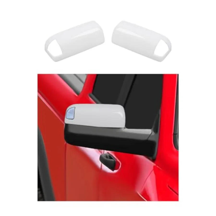 Mirror Covers Caps Fit for 2009-2018 Dodge Ram Exterior Accessories Door Side/Rearview Mirror Cover Trims White
Mirror Covers Caps Fit for 2009-2018 Dodge Ram Exterior Accessories Door Side/Rearview Mirror Cover Trims White