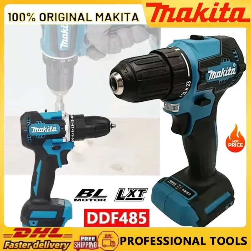 Makita DDF485 10MM LXT Compact Cordless Tool Multi-function Screwdriver Impact Brushless Drive Rechargeable Brushless Drill
Makita DDF485 10MM LXT Compact Cordless Tool Multi-function Screwdriver Impact Brushless Drive Rechargeable Brushless Drill