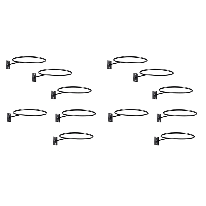 12 Pack Wall Mount Ball Display Ball Storage Ball Rack Ball Holder For Basketball Football Volleyball Soccer
12 Pack Wall Mount Ball Display Ball Storage Ball Rack Ball Holder For Basketball Football Volleyball Soccer