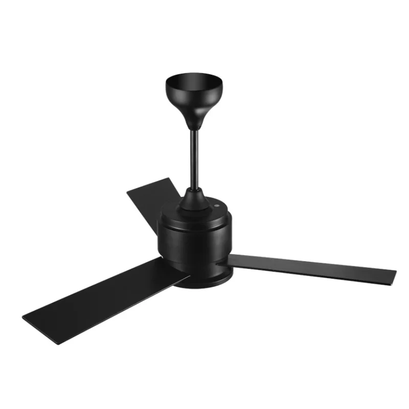 American ceiling fan restaurant fan simple modern iron leaf household stainless steel fan without light
American ceiling fan restaurant fan simple modern iron leaf household stainless steel fan without light